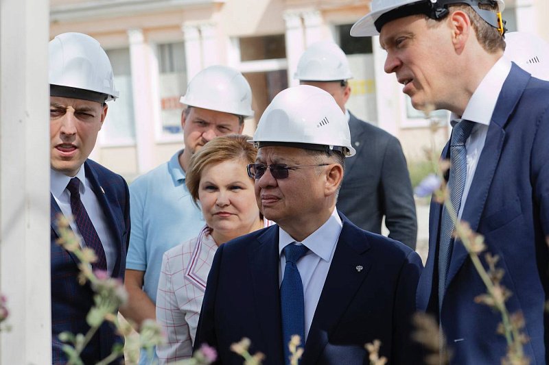 Визит Ирека Файзуллина в Рязань