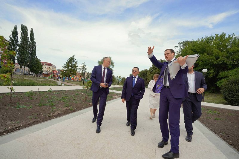 Визит Ирека Файзуллина в Рязань